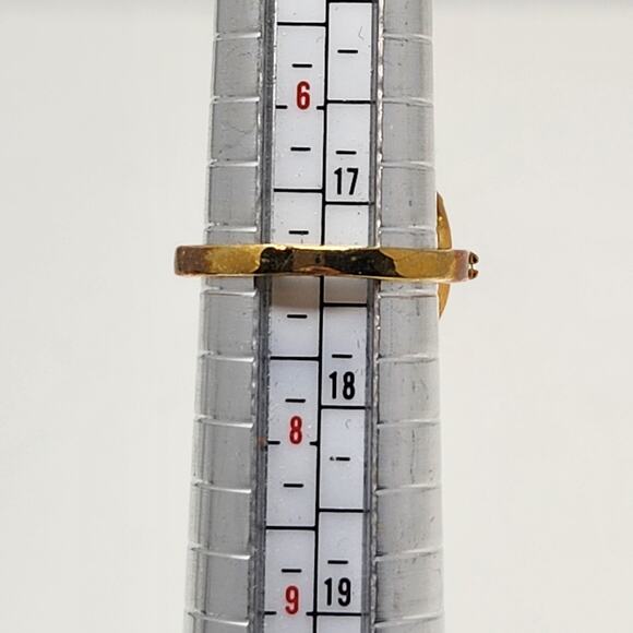 Canary Yellow Oval Cut Cushion Costume Jewelry Ring Clear Crystal Size 7 Sparkle - Picture 5 of 5